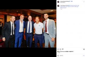 现场看世俱杯！马克西-罗德里格斯晒与巴蒂、帕斯托雷等人合照