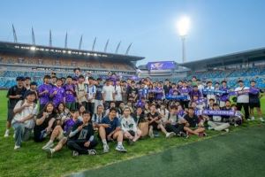 100名2025年高三毕业生来到泰达足球场，参与津门虎公开日活动